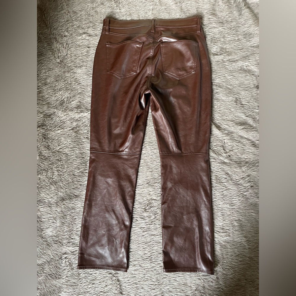 Women’s Vintage High Rise Pleather Pants (30 ) - Picture 4 of 4